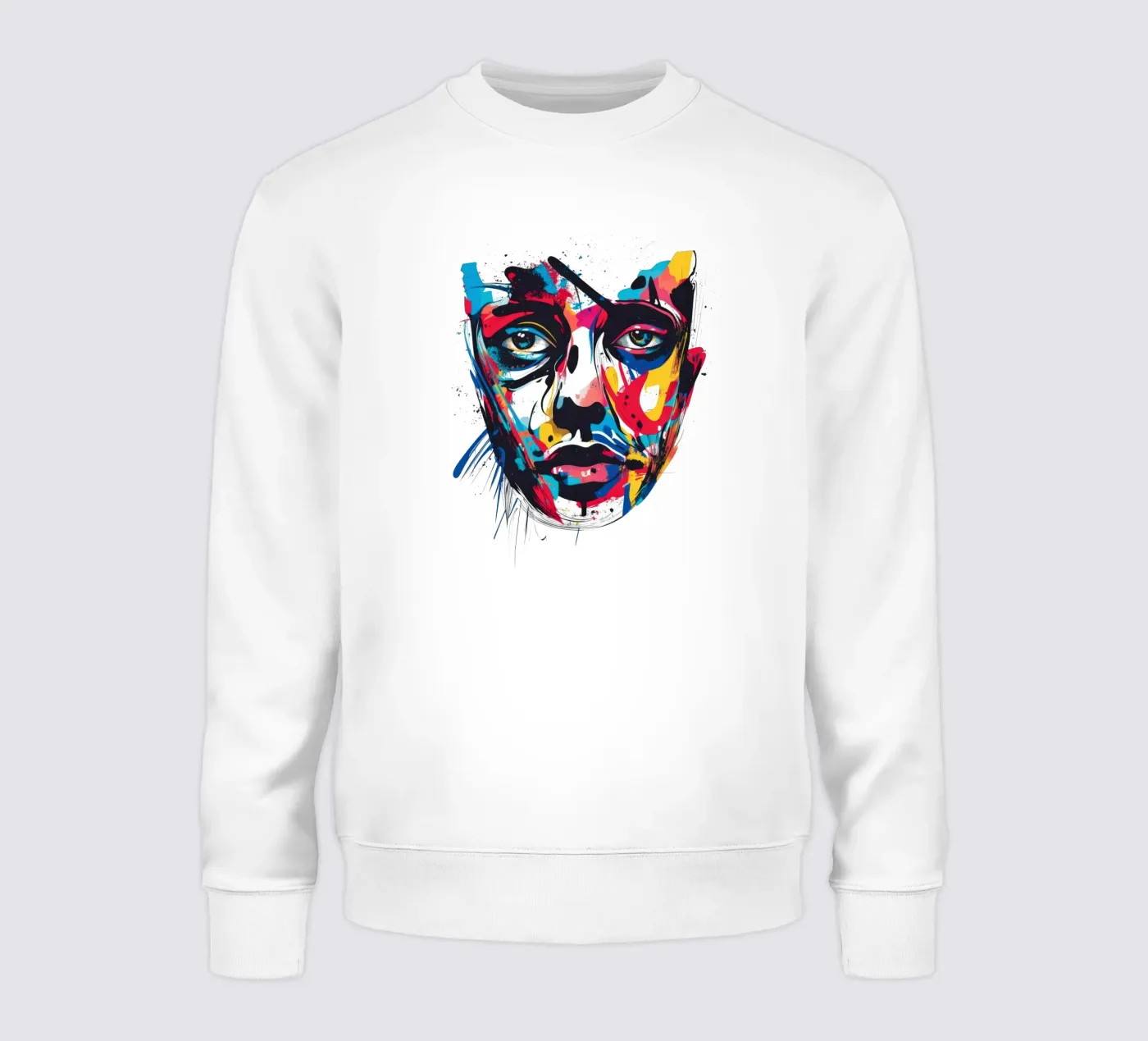 Face #3 felpa da Art Unleashed