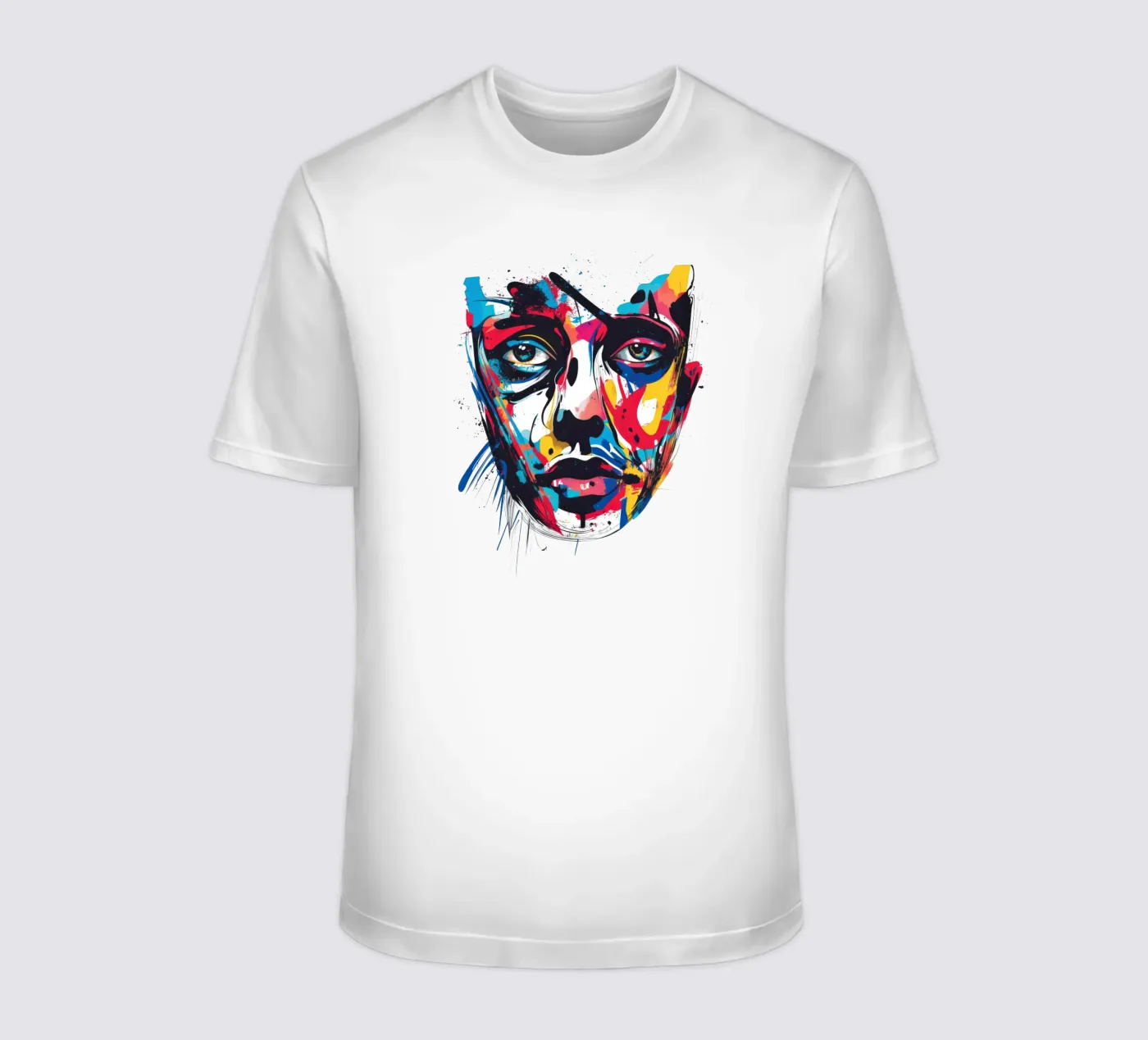 Face #3 t-shirt da Art Unleashed