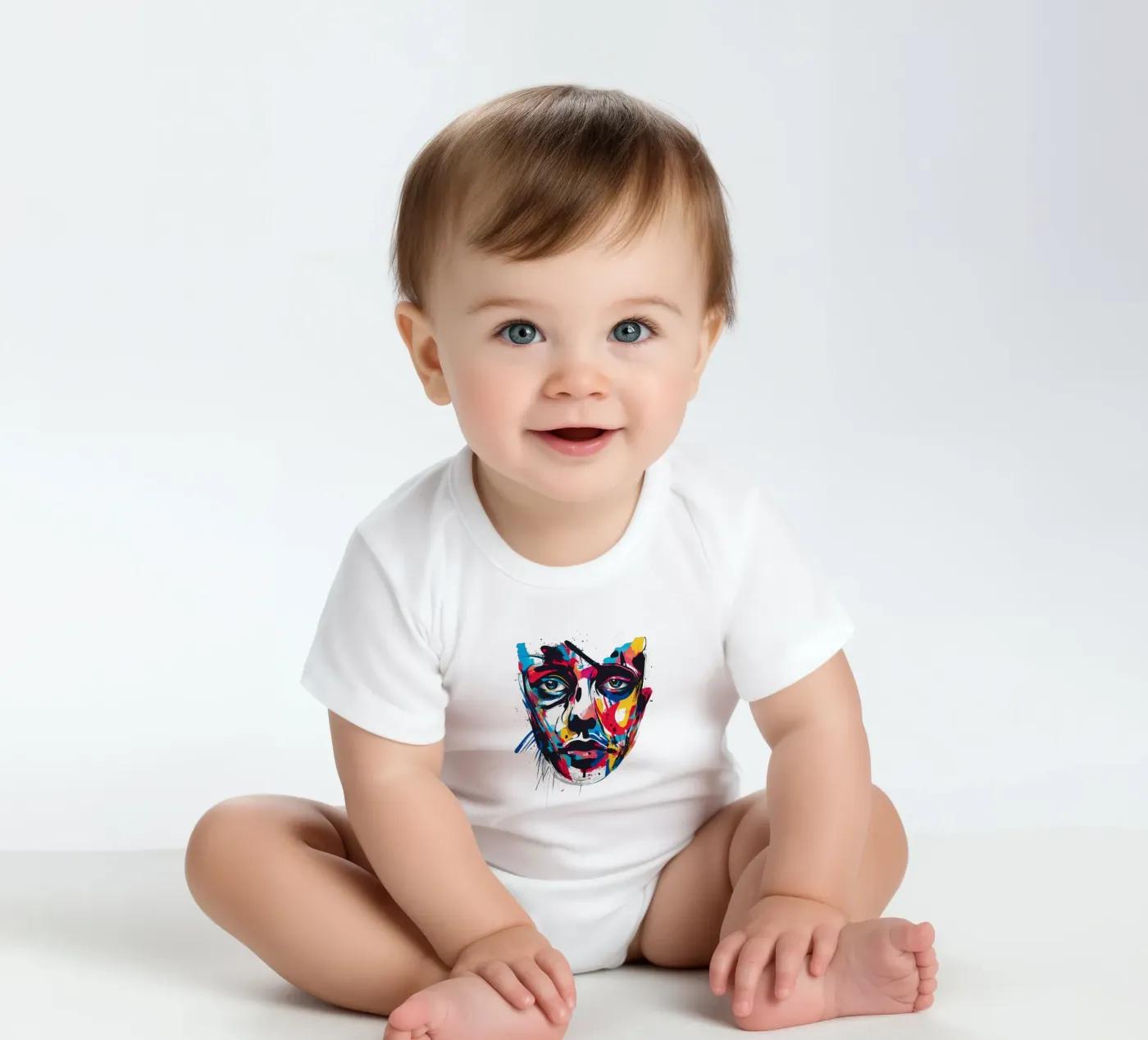 Face #3 body bébé de Art Unleashed