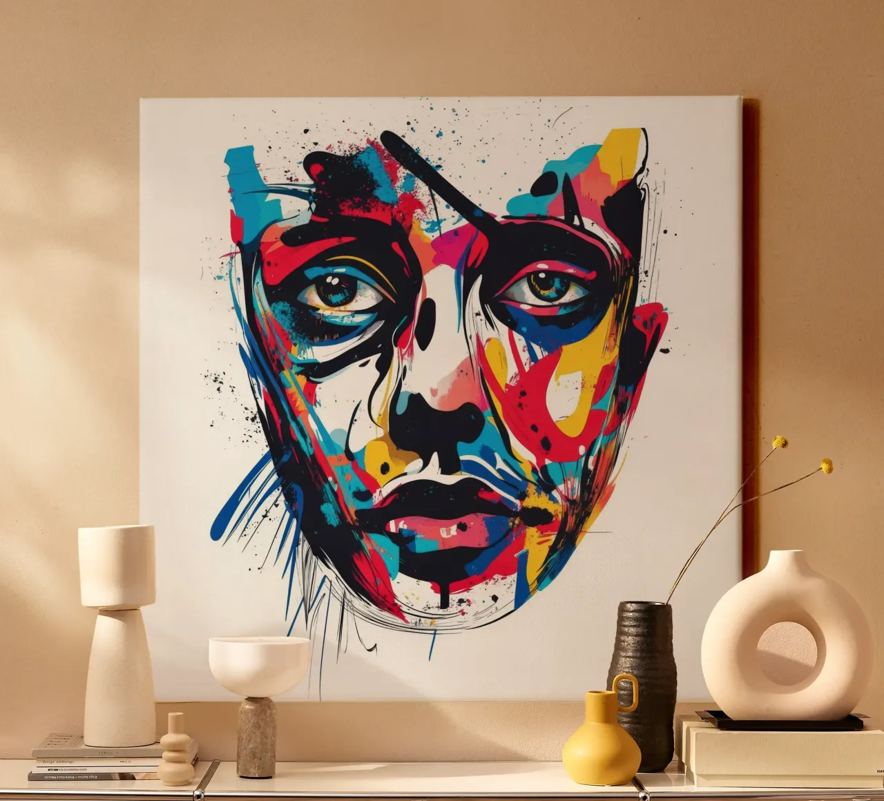 Face #3 tela da Art Unleashed