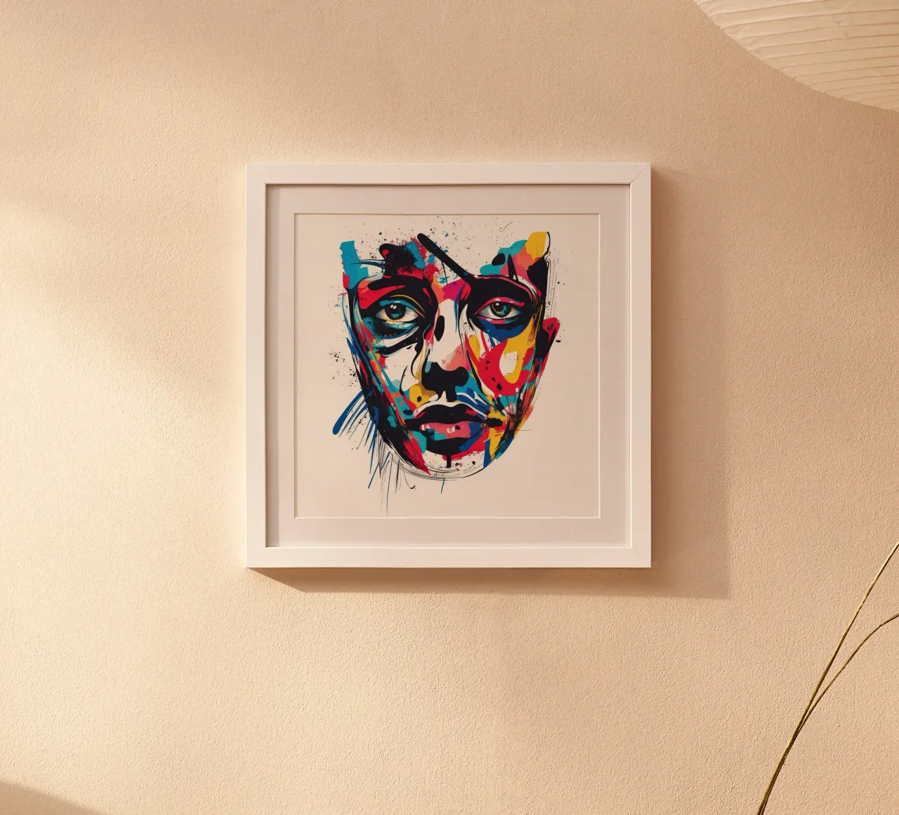 Face #3 poster by Art Unleashed