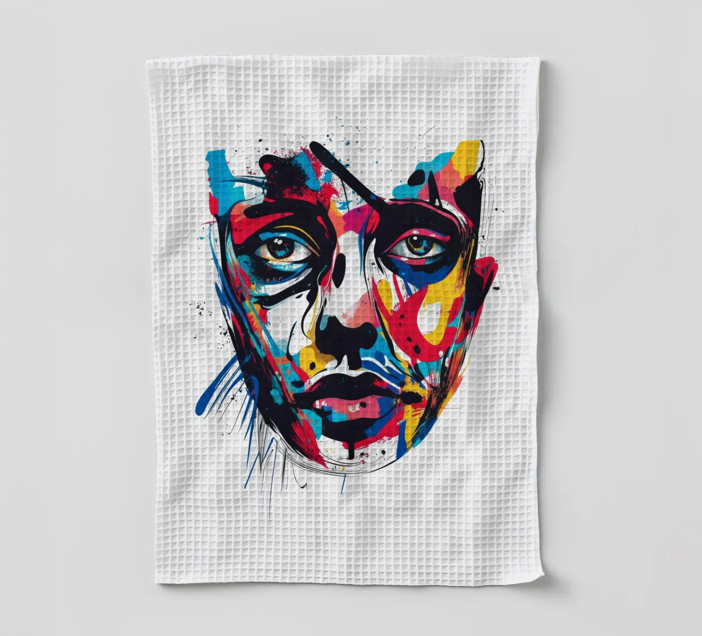Face #3 torchon de Art Unleashed