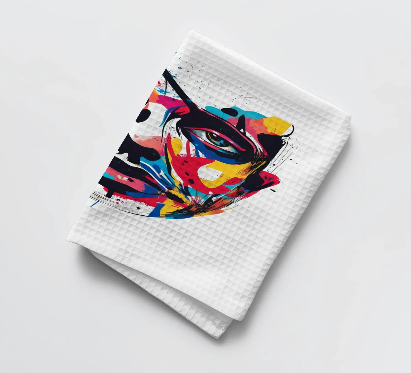 Face #3 torchon de Art Unleashed