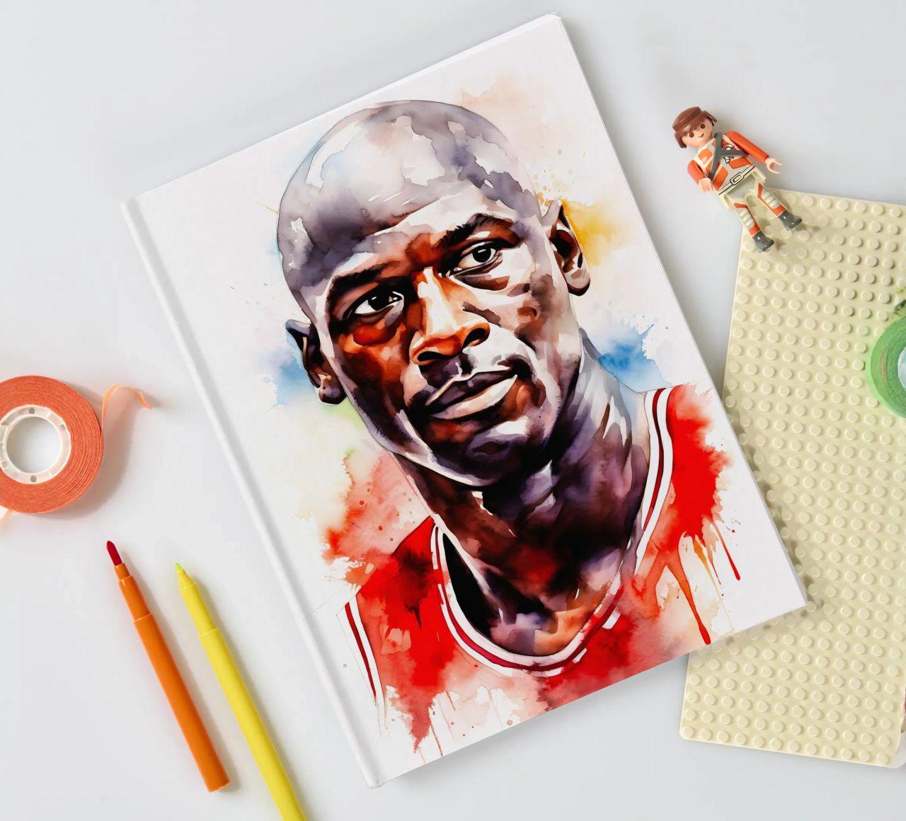 Michael Jordan notebook by FreeArtStudio