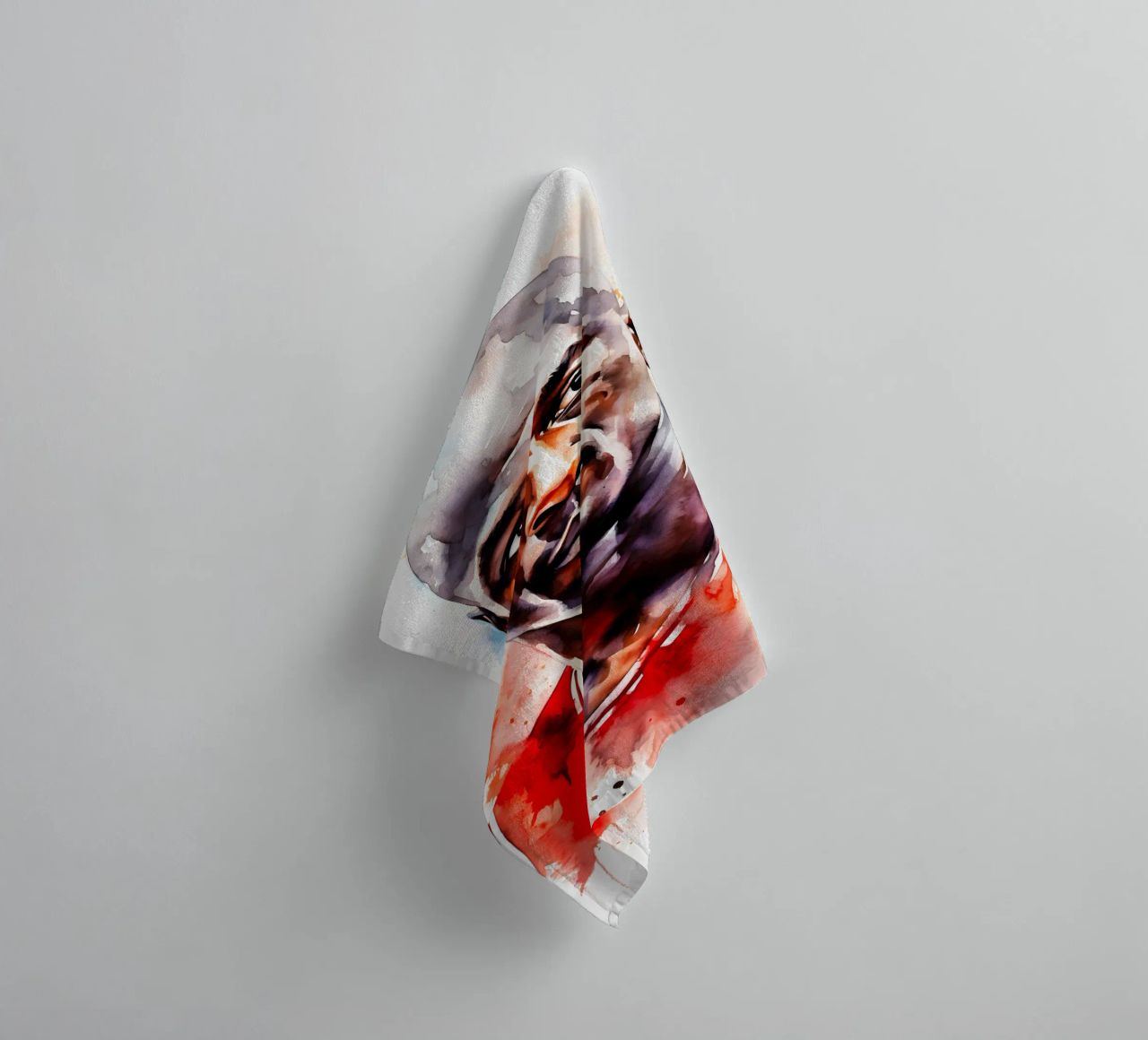 Michael Jordan towel by FreeArtStudio