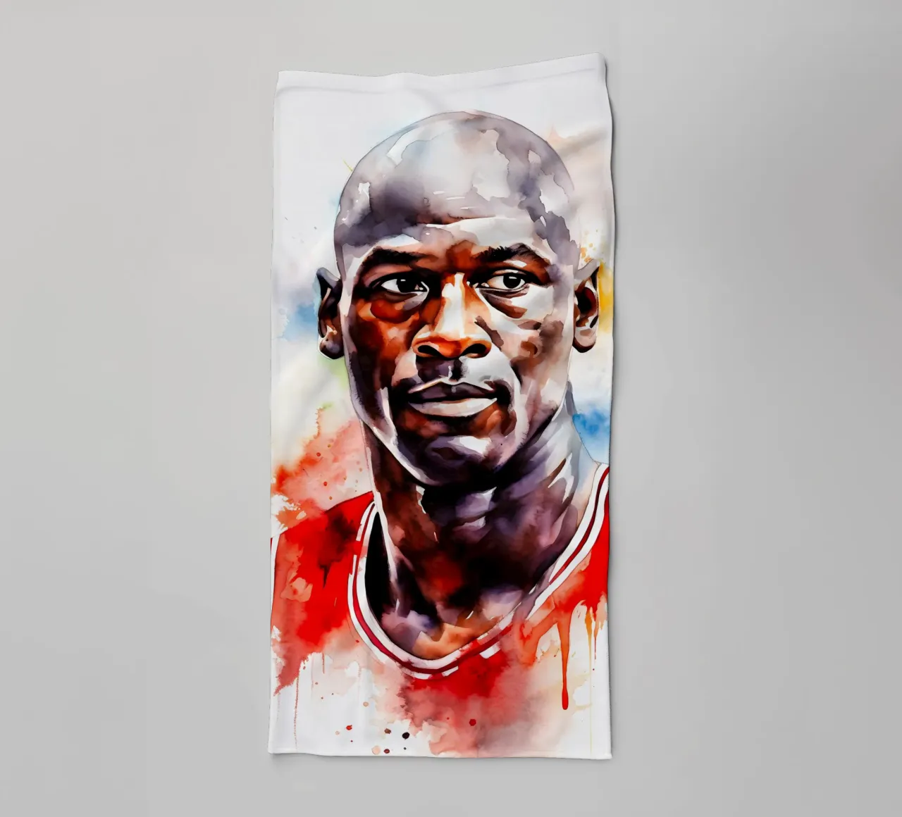 Michael Jordan towel by FreeArtStudio