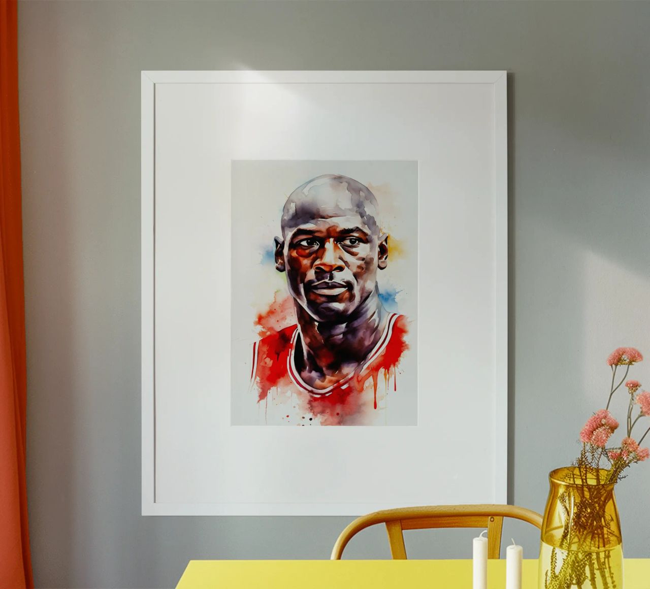 Michael Jordan poster by FreeArtStudio