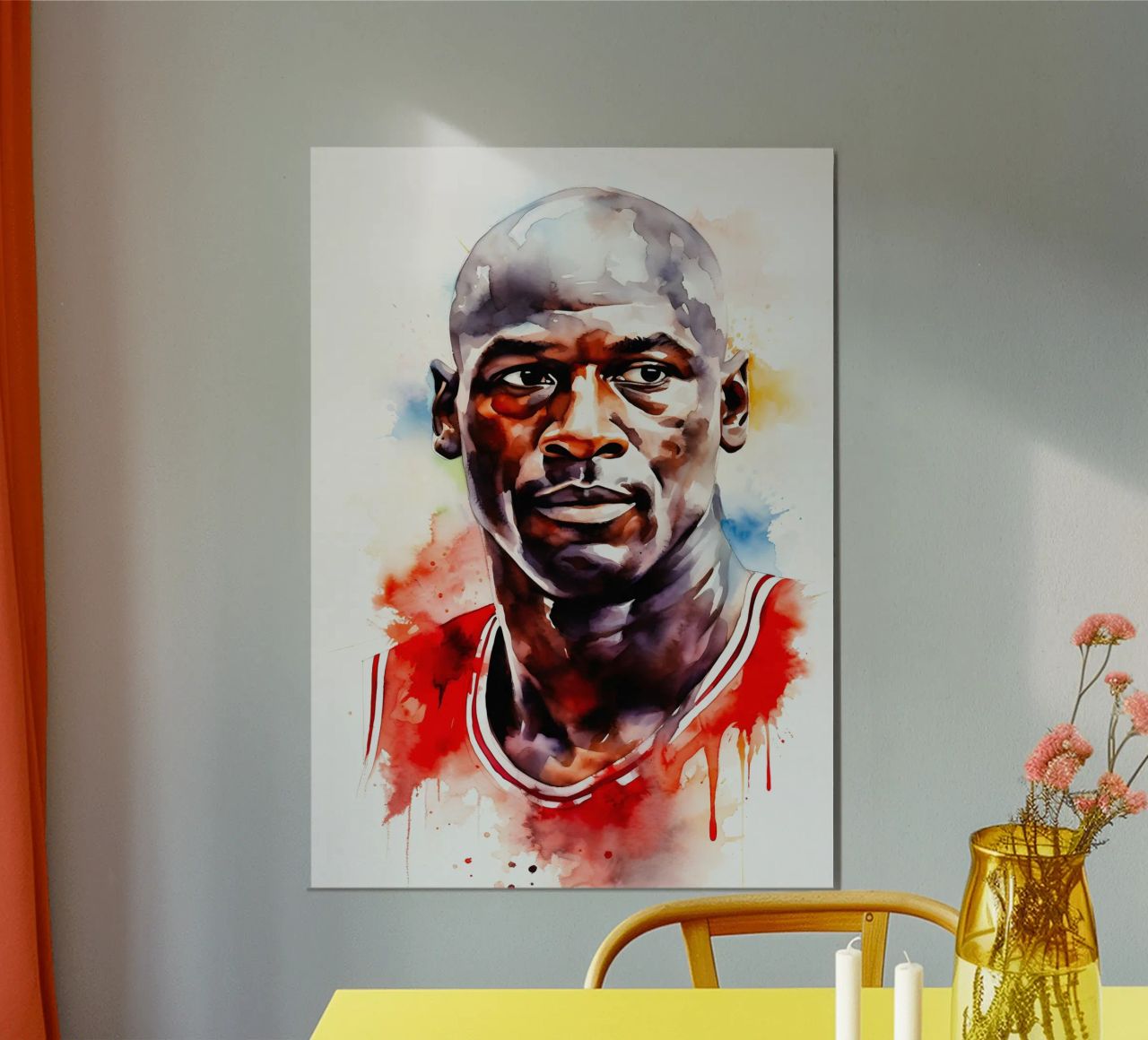 Michael Jordan poster by FreeArtStudio