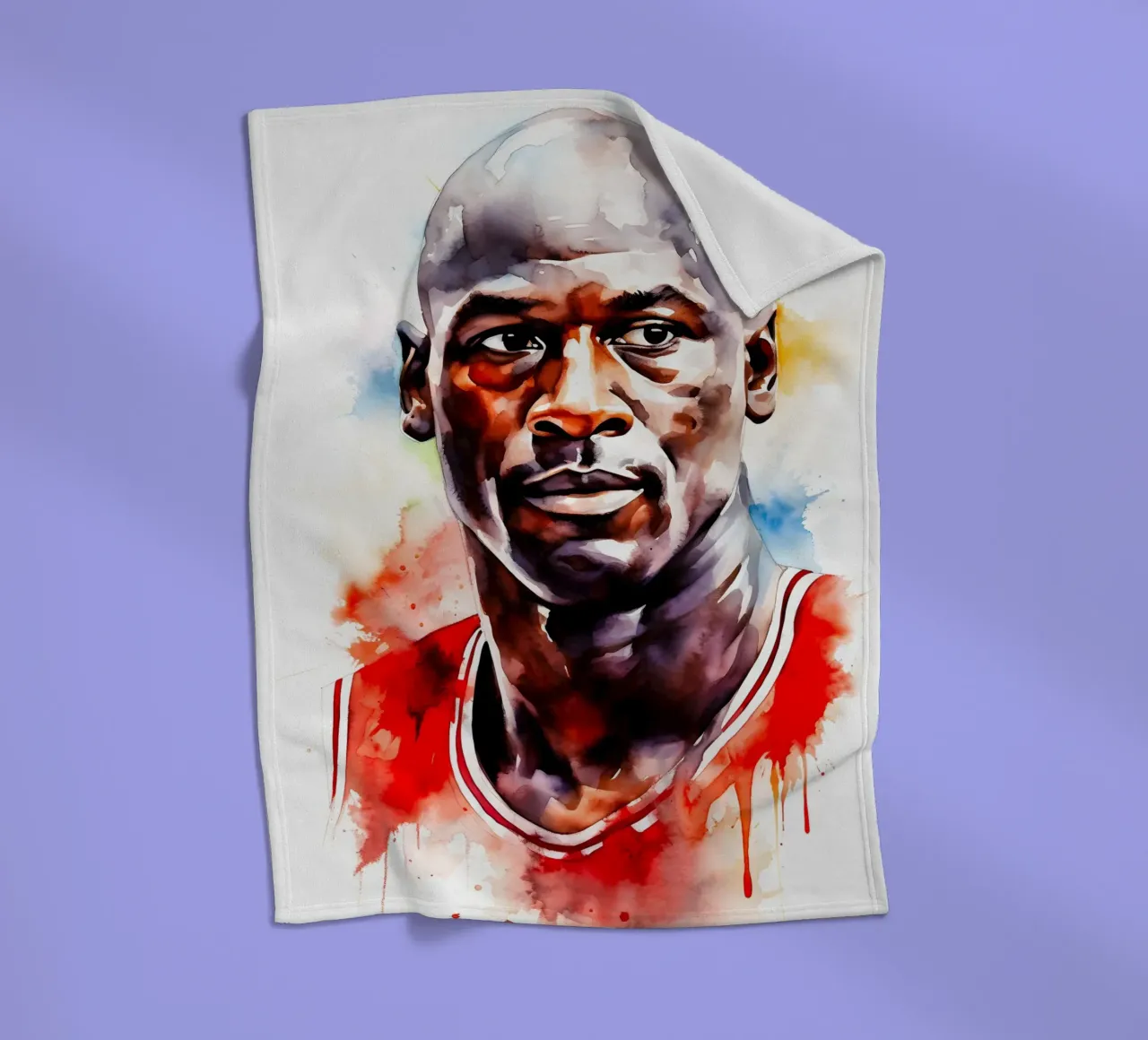 Michael Jordan coperta in pile da FreeArtStudio