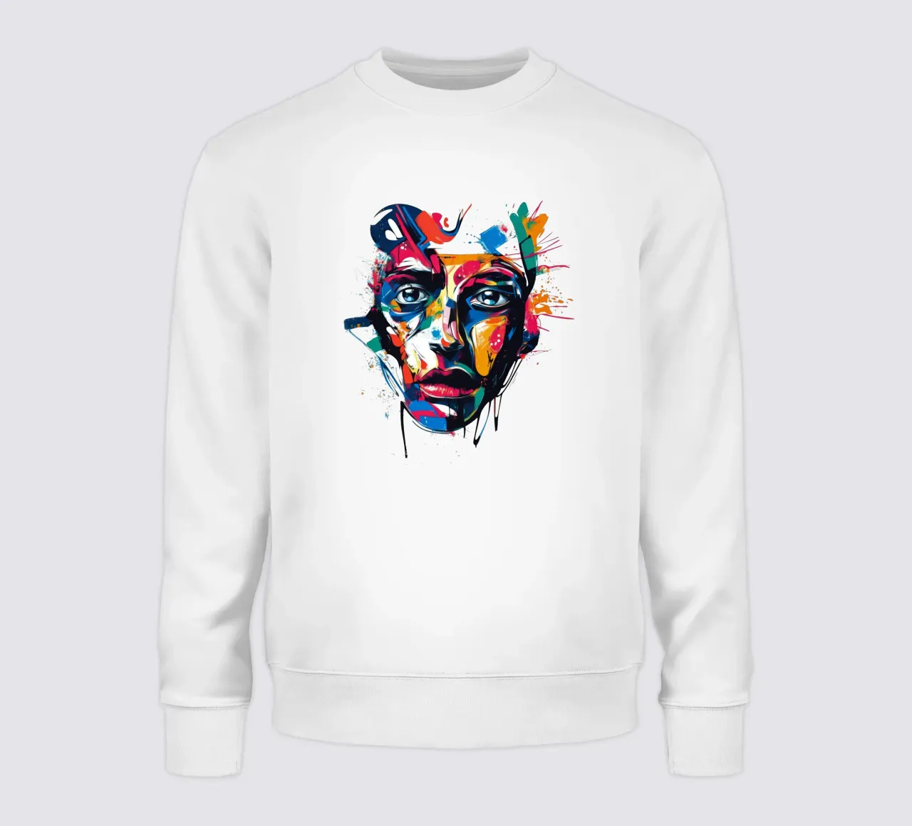 Face #4 felpa da Art Unleashed