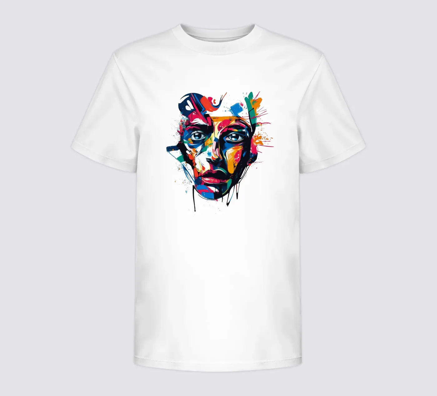 Face #4 t-shirt bambini da Art Unleashed