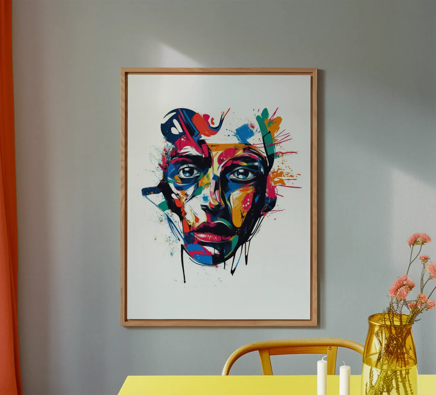 Face #4 forex plate by Art Unleashed