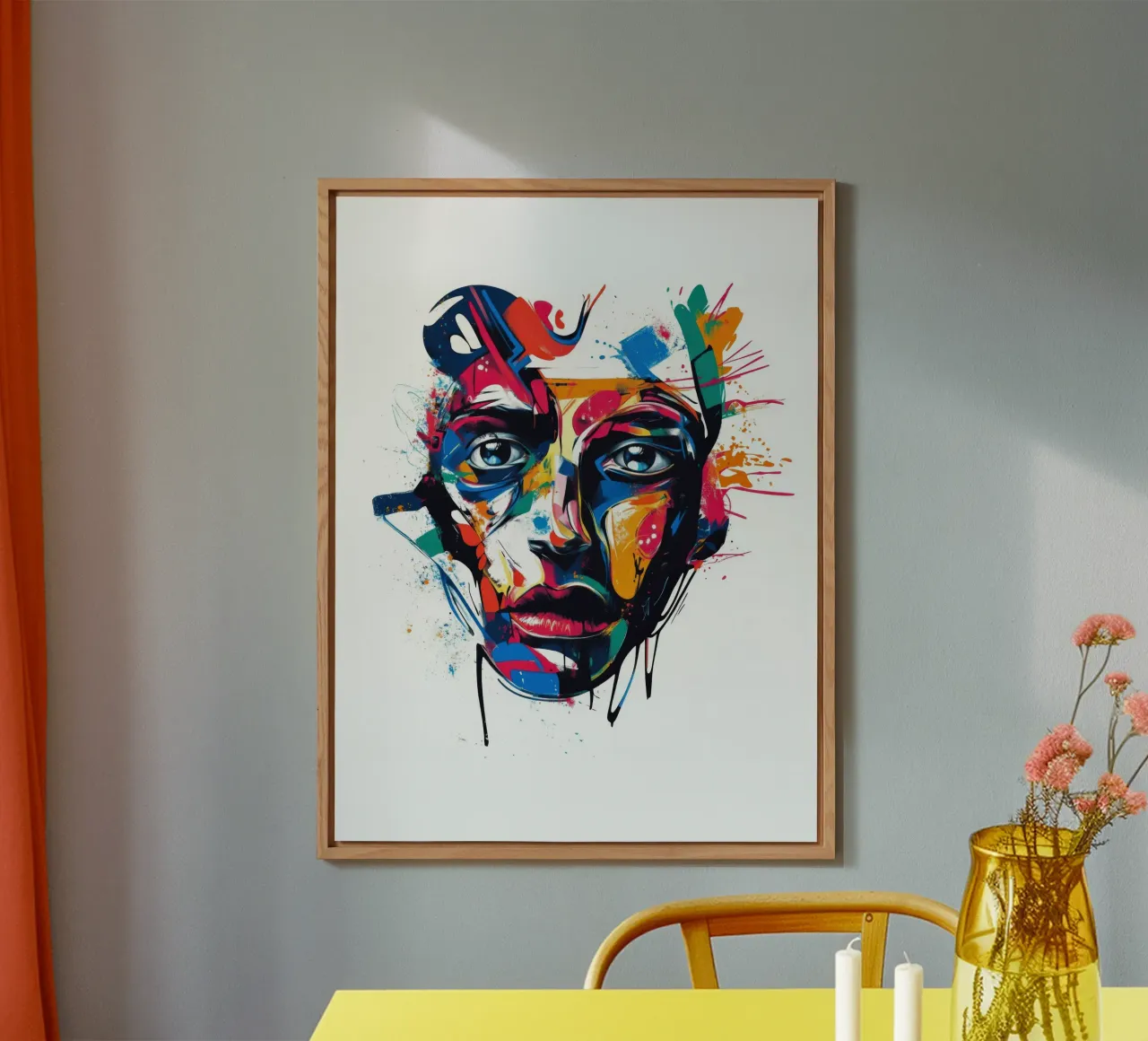 Face #4 forex plate by Art Unleashed