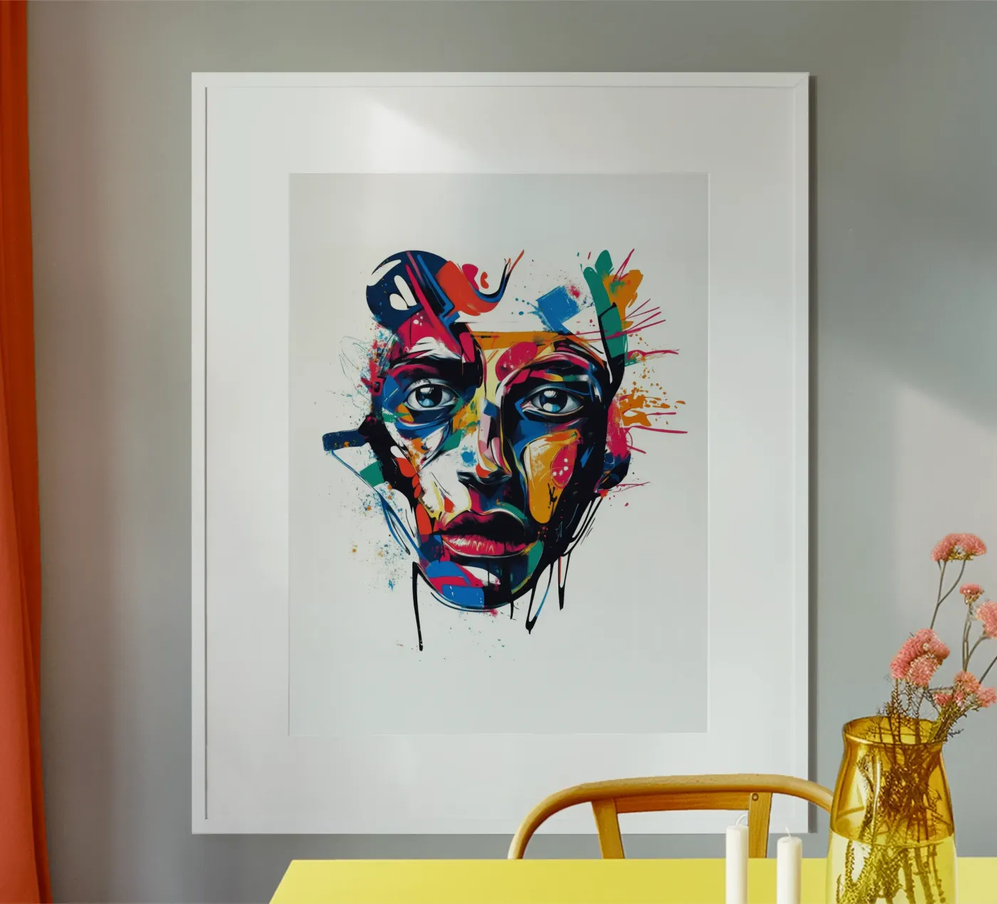 Face #4 poster da Art Unleashed