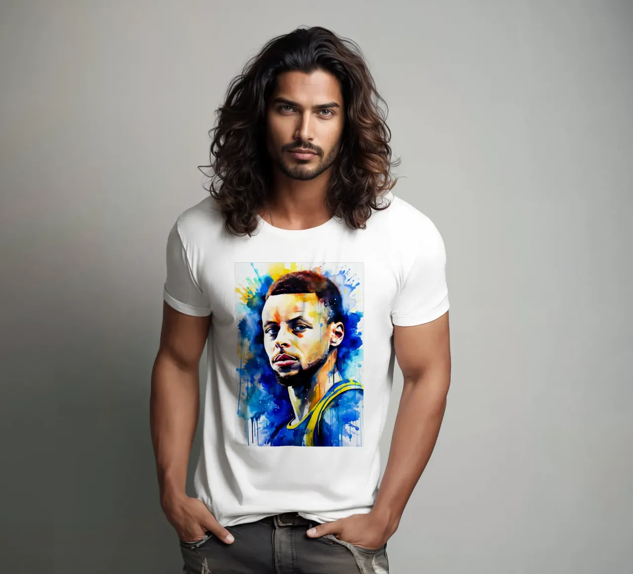 stephen curry t-shirt da FreeArtStudio