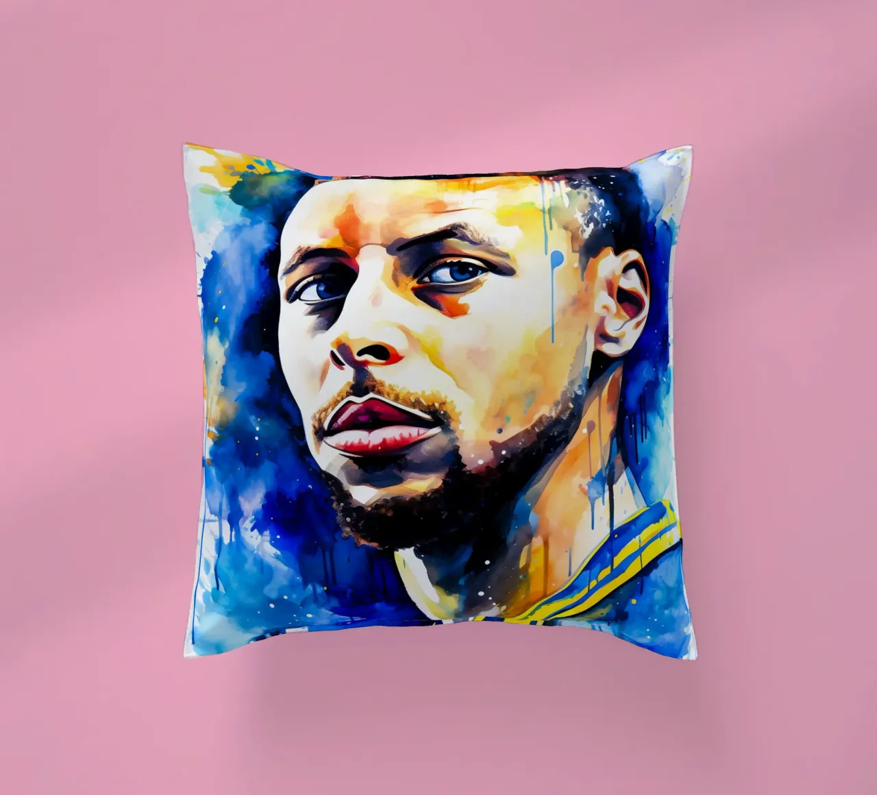 stephen curry cuscino da FreeArtStudio