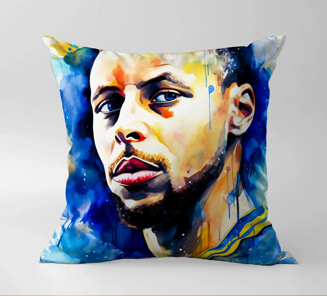 stephen curry cuscino da FreeArtStudio