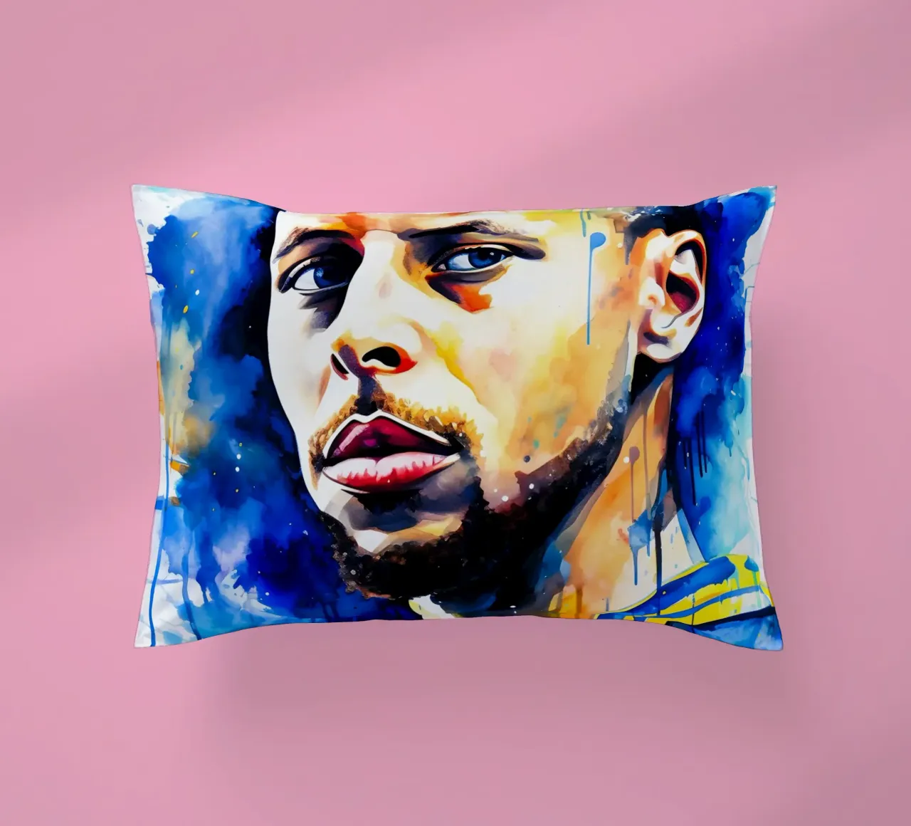 stephen curry cuscino da FreeArtStudio