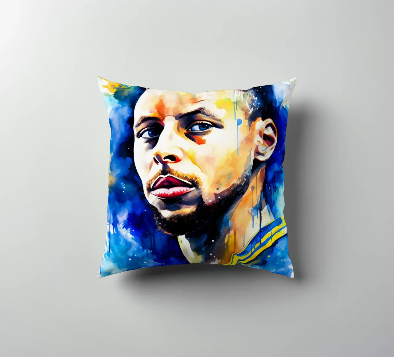 stephen curry cuscino da FreeArtStudio
