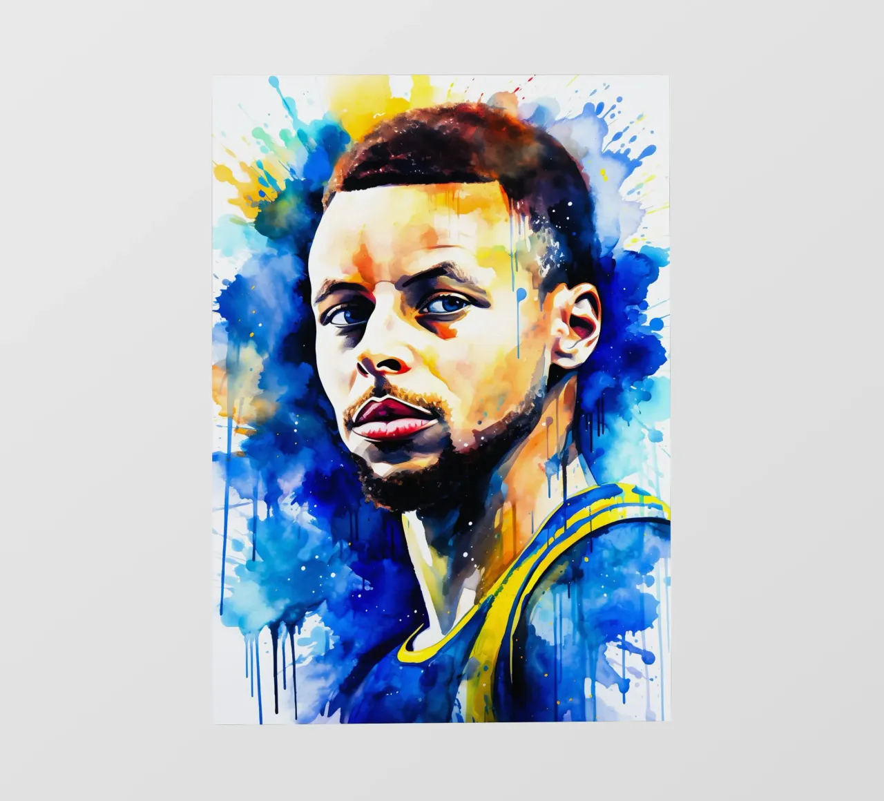 stephen curry pellicola backlit da FreeArtStudio
