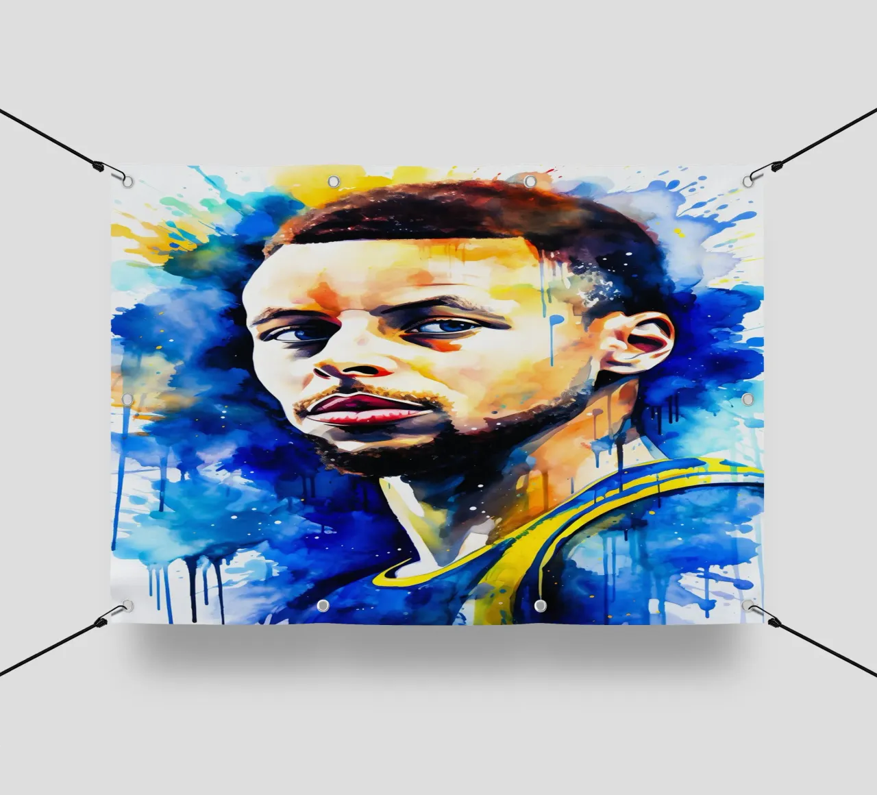 stephen curry telo in pvc da FreeArtStudio
