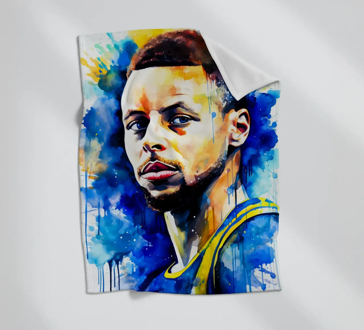stephen curry coperta in pile da FreeArtStudio
