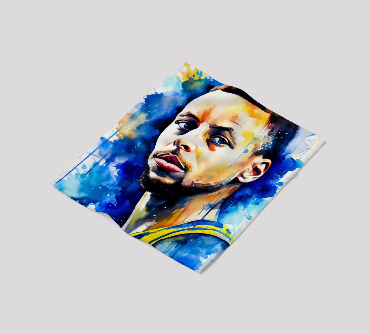 stephen curry coperta in pile da FreeArtStudio
