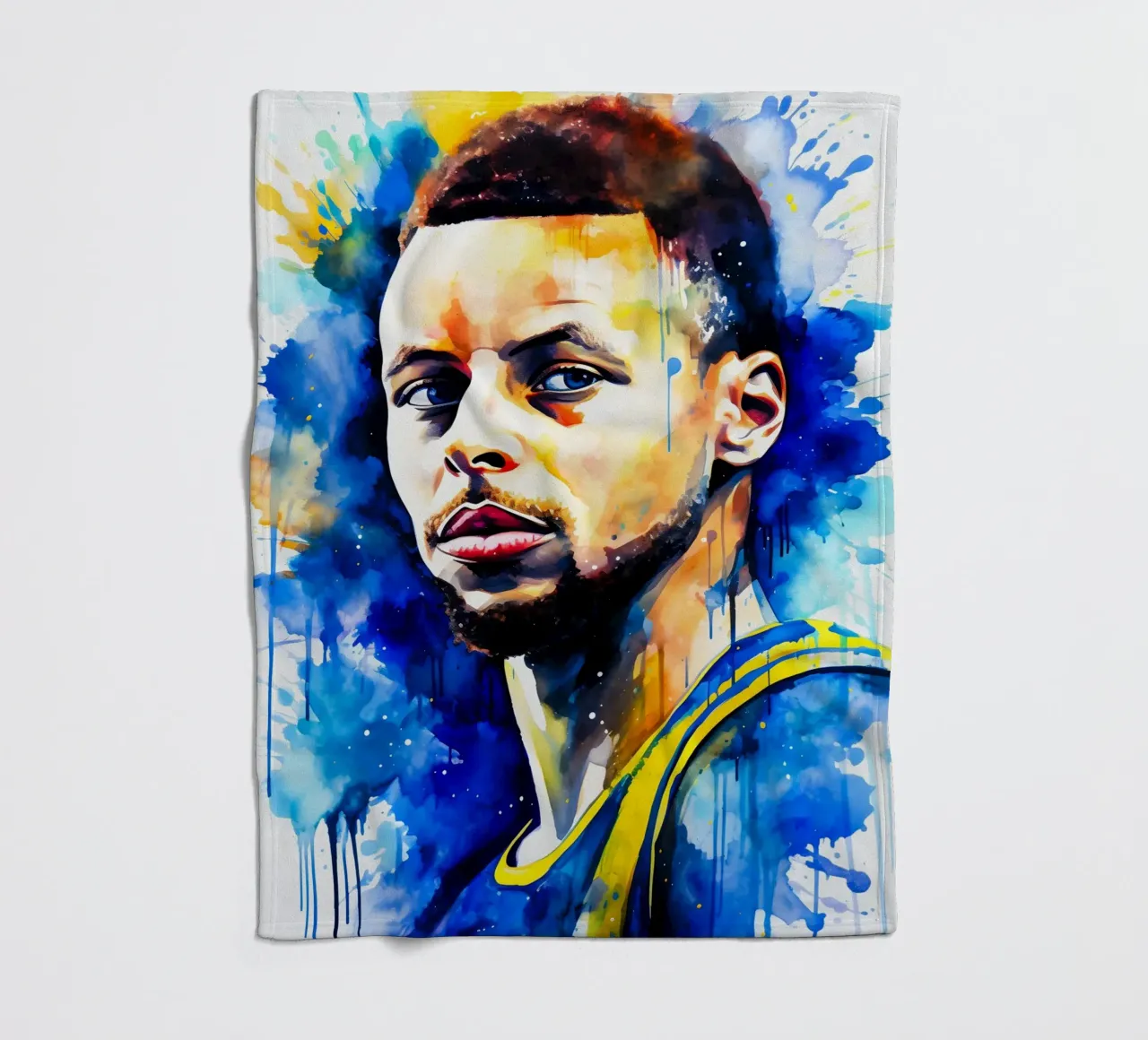 stephen curry coperta in pile da FreeArtStudio