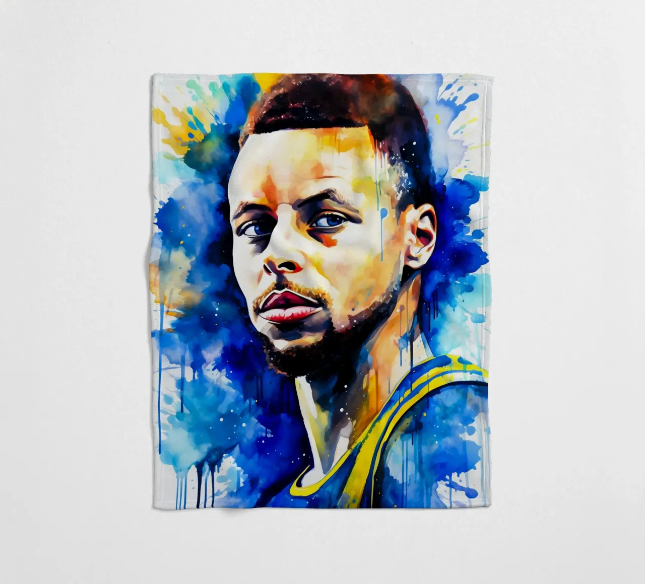 stephen curry coperta in pile da FreeArtStudio