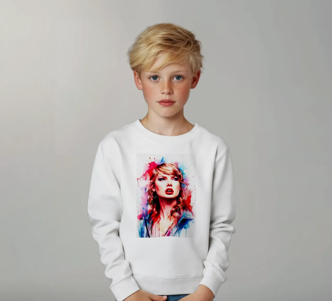 taylor swift felpa bambino da FreeArtStudio