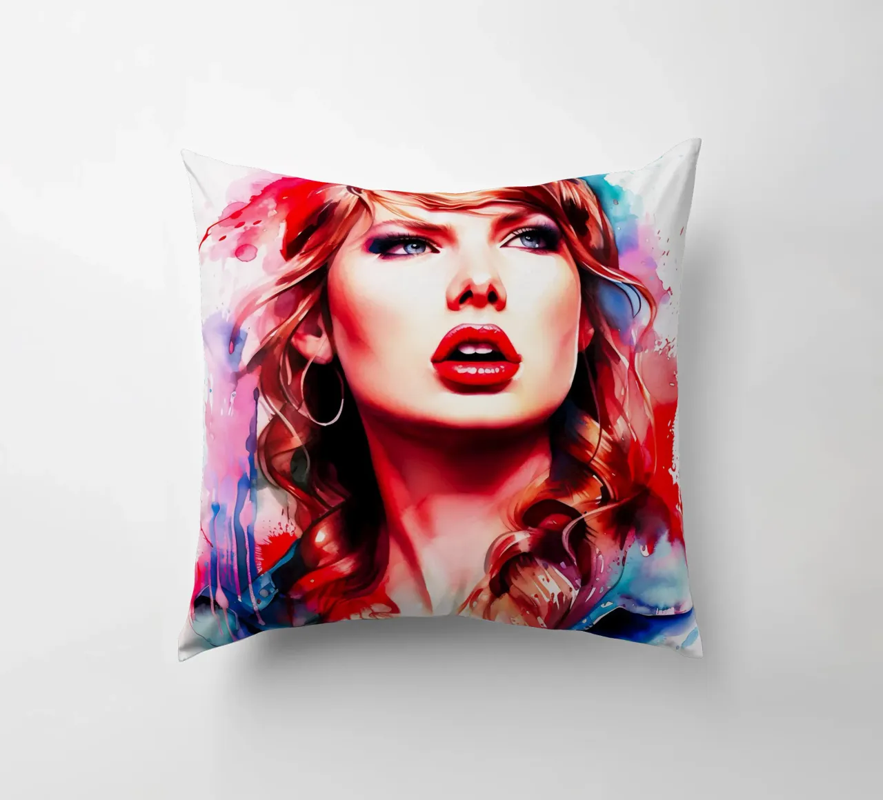 taylor swift cuscino da FreeArtStudio