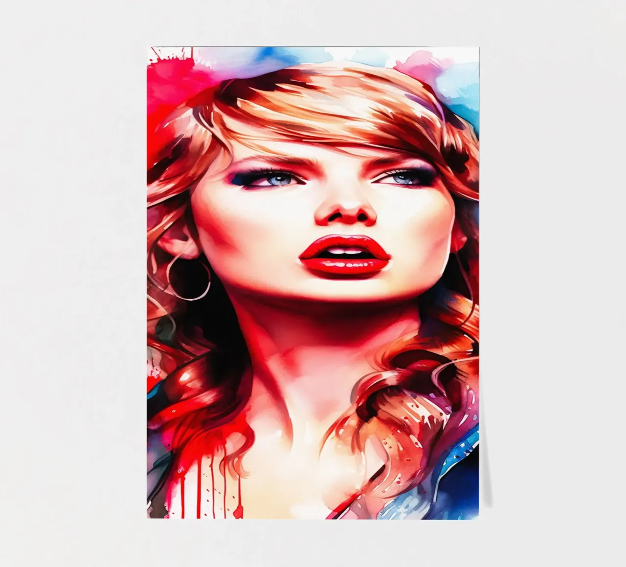 taylor swift foglio adesivo da FreeArtStudio