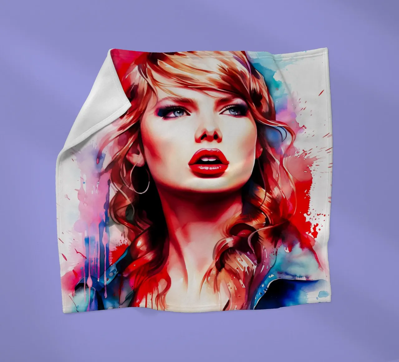 taylor swift coperta in pile da FreeArtStudio