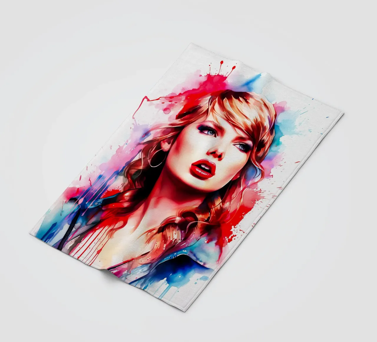 taylor swift coperta in pile da FreeArtStudio