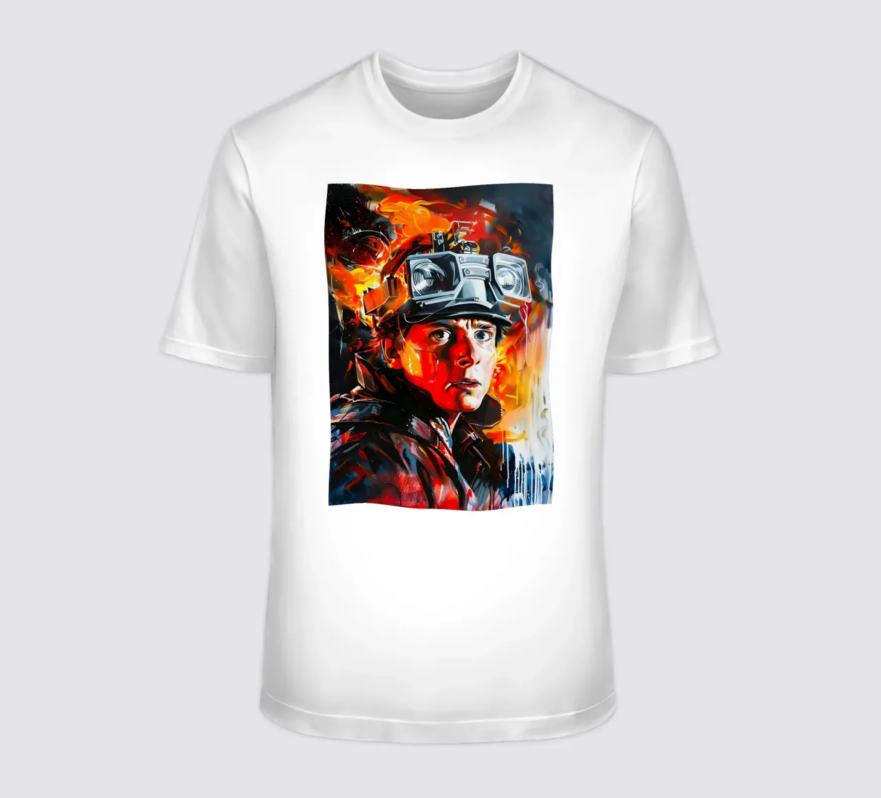 Back to The Future t-shirt da FreeArtStudio