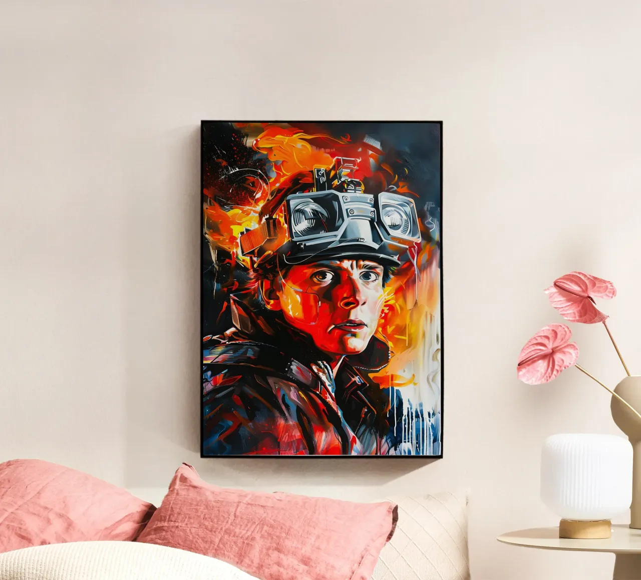 Back to The Future plexiglass da FreeArtStudio