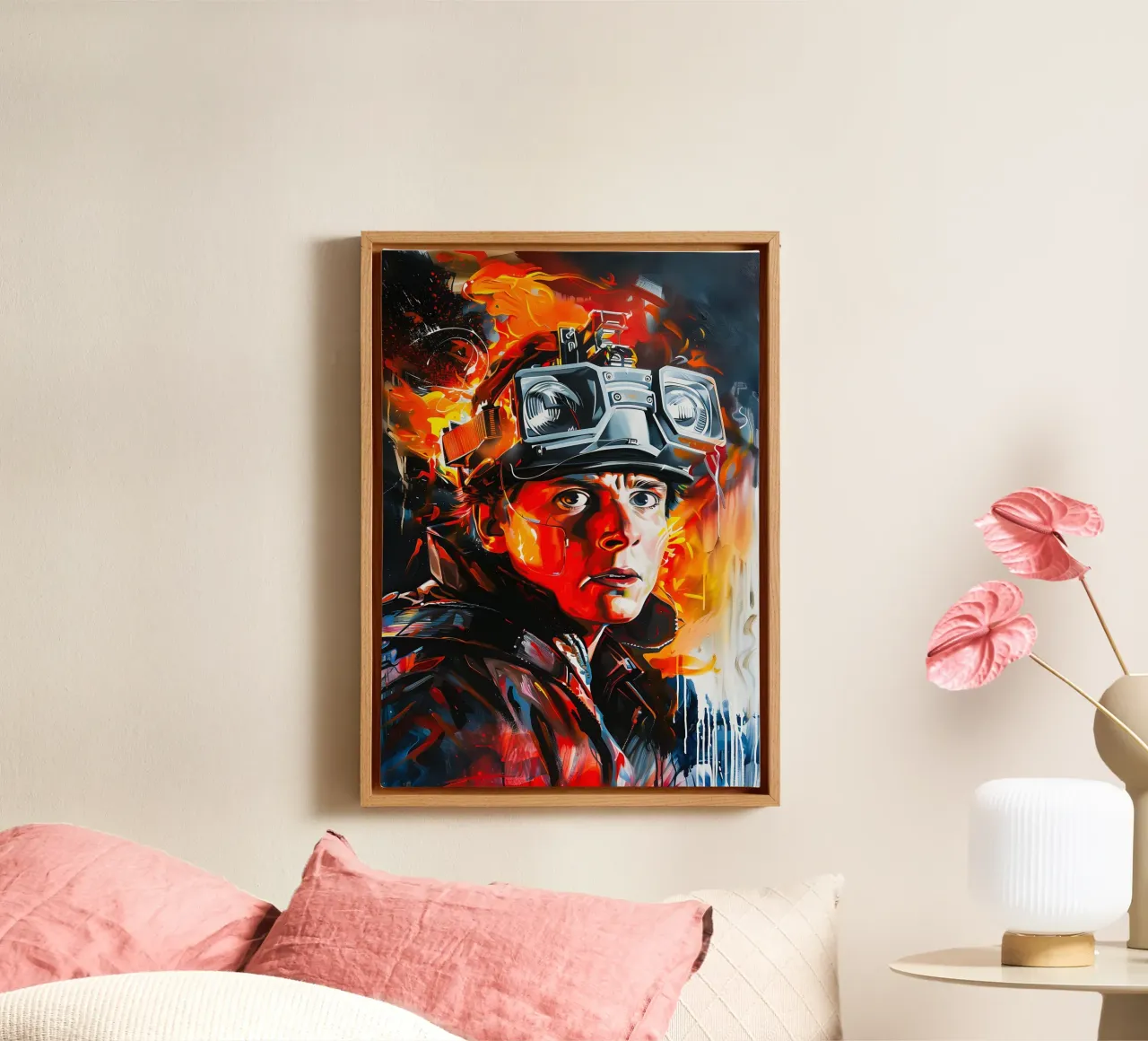 Back to The Future canvas by FreeArtStudio