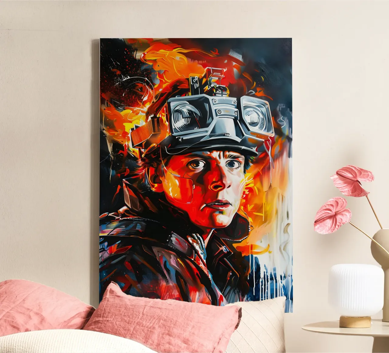 Back to The Future canvas by FreeArtStudio