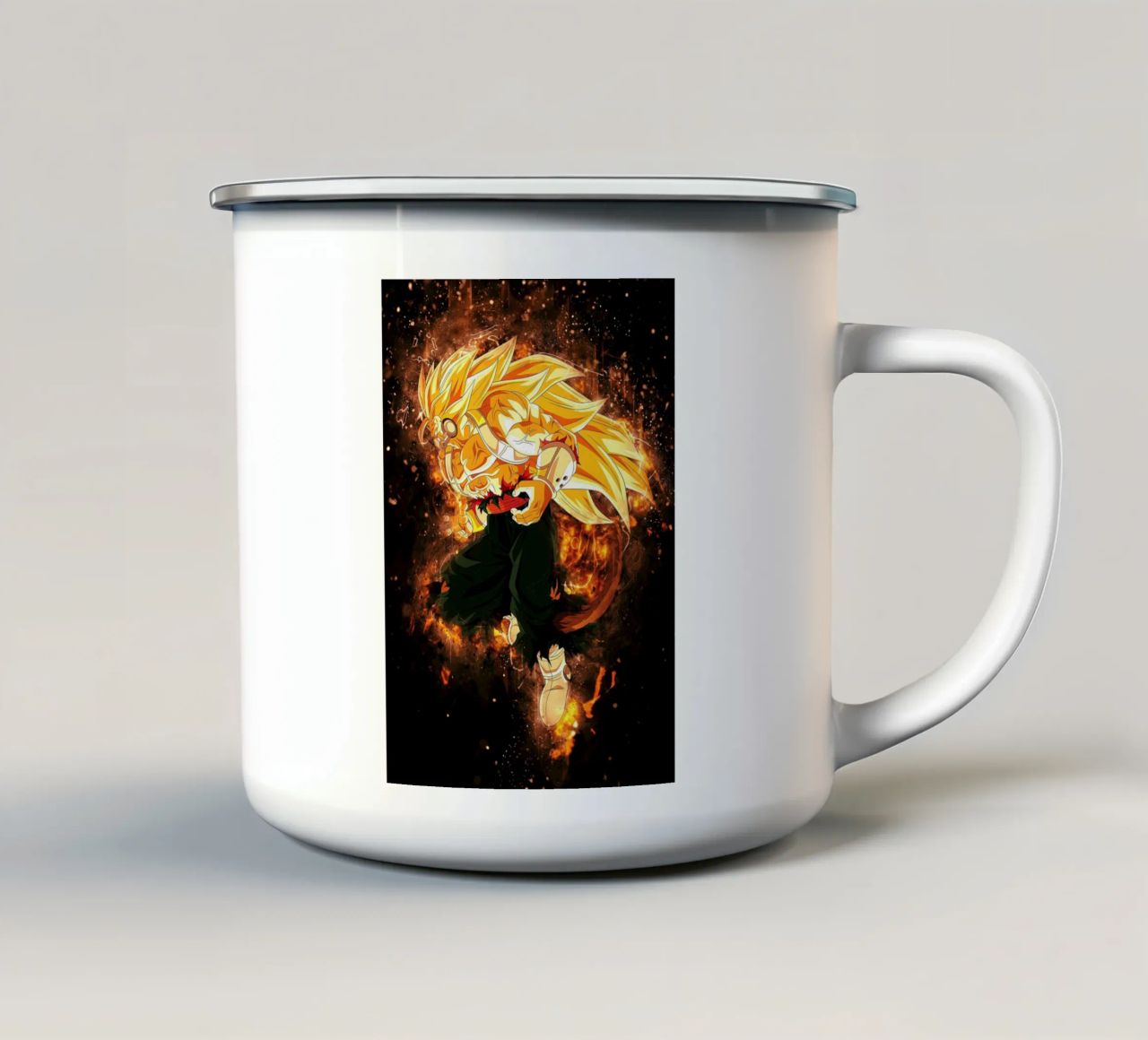 Cumber tazza in smalto da Neonartstudio