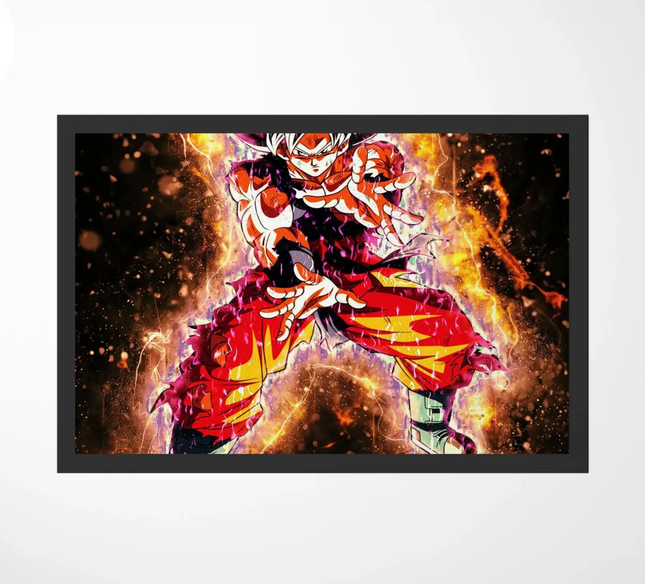 DBH Ultra Instinct Goku w Aura zerbino da Neonartstudio
