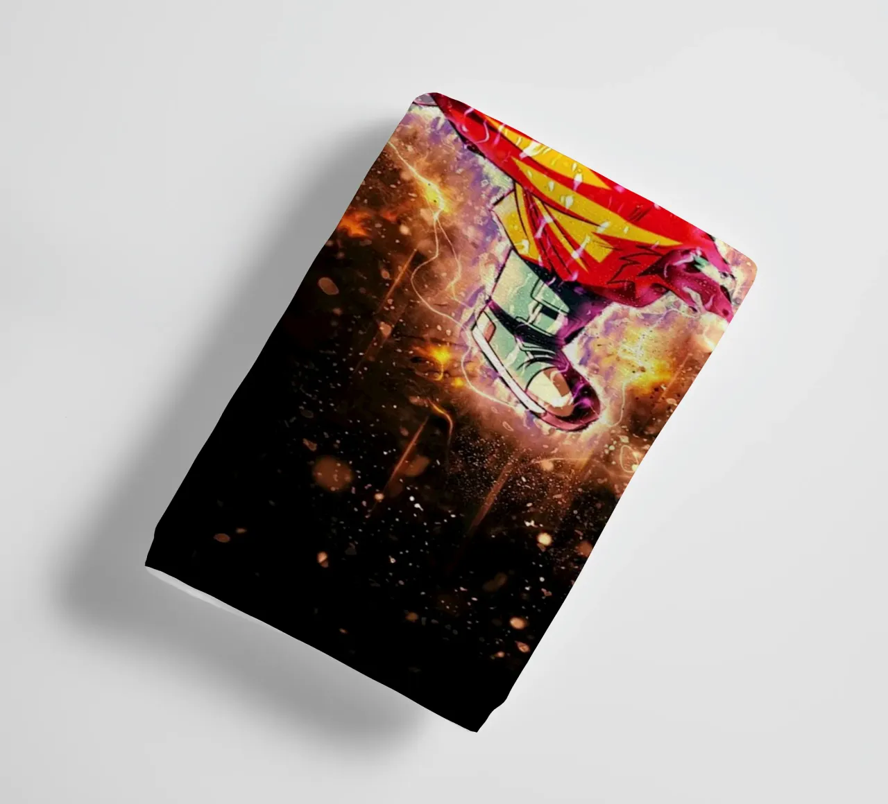 DBH Ultra Instinct Goku w Aura asciugamano da bagno da Neonartstudio