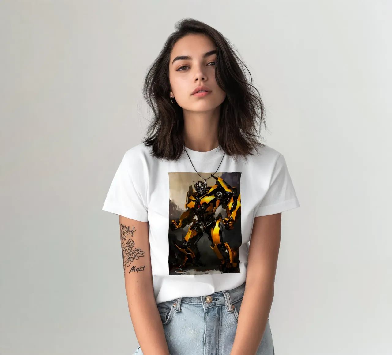 Bumblebee Transformers t-shirt da FreeArtStudio