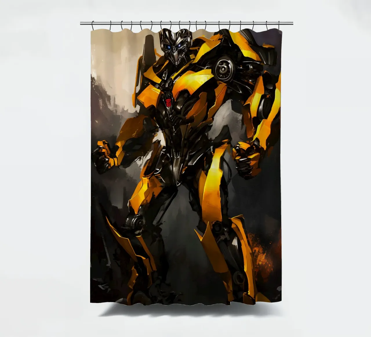 Bumblebee Transformers tenda da doccia da FreeArtStudio