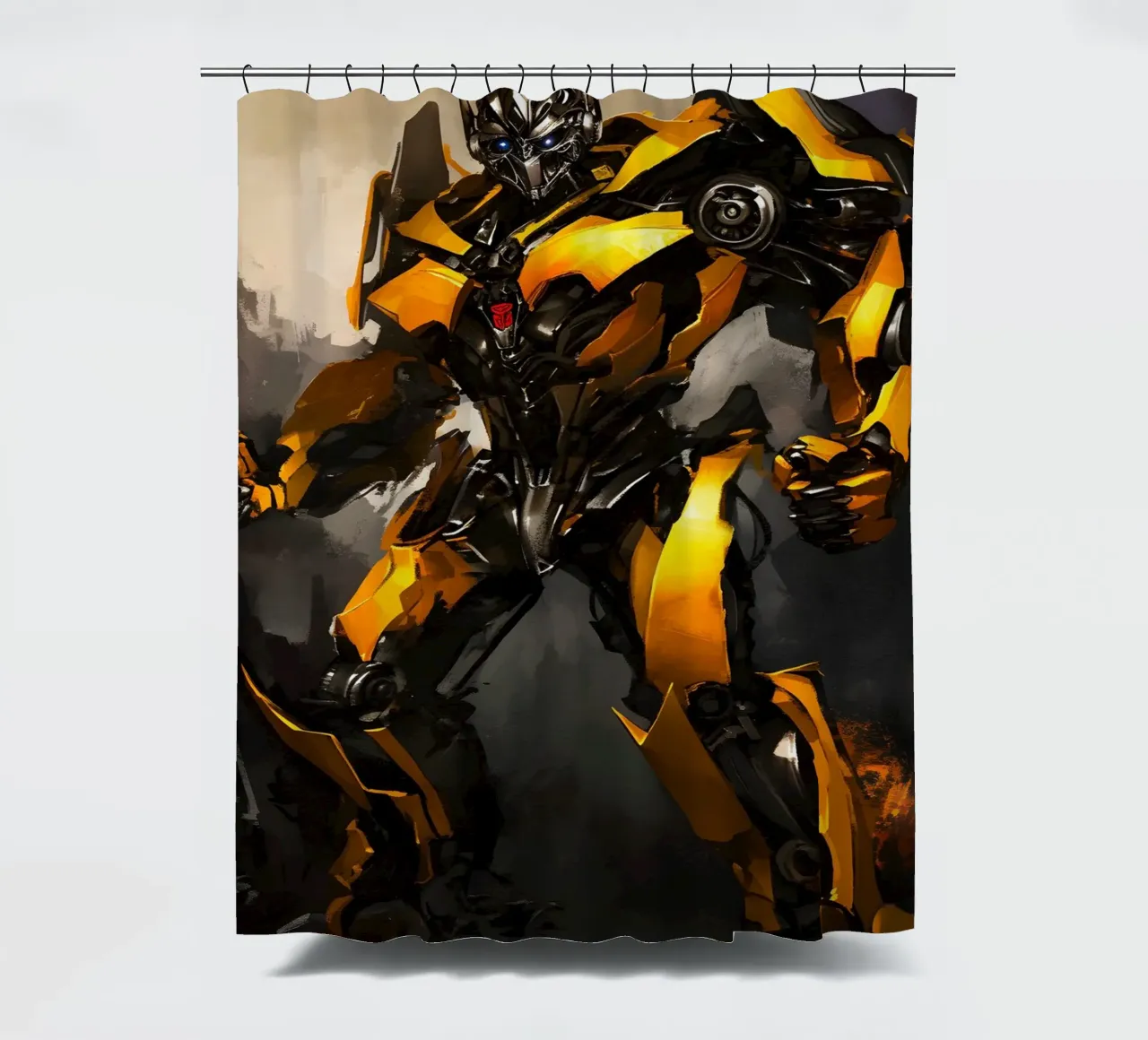 Bumblebee Transformers tenda da doccia da FreeArtStudio