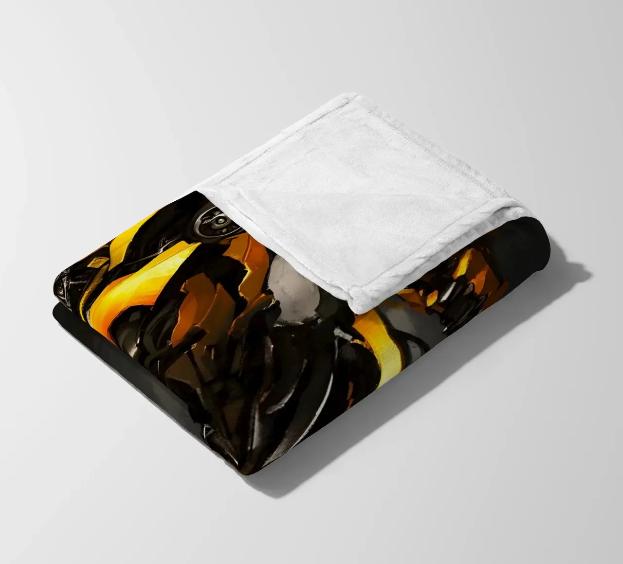 Bumblebee Transformers coperta in pile da FreeArtStudio