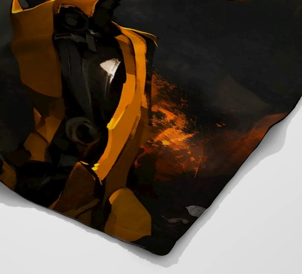 Bumblebee Transformers coperta in pile da FreeArtStudio
