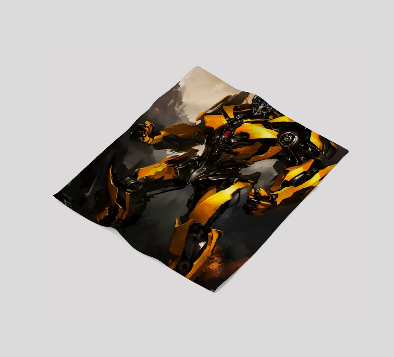 Bumblebee Transformers coperta in pile da FreeArtStudio