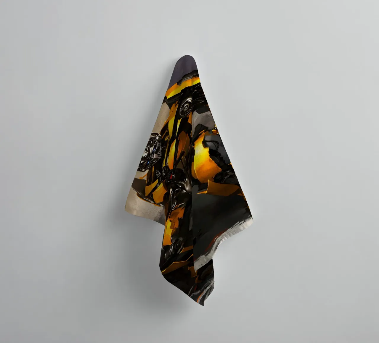 Bumblebee Transformers asciugamano da bagno da FreeArtStudio