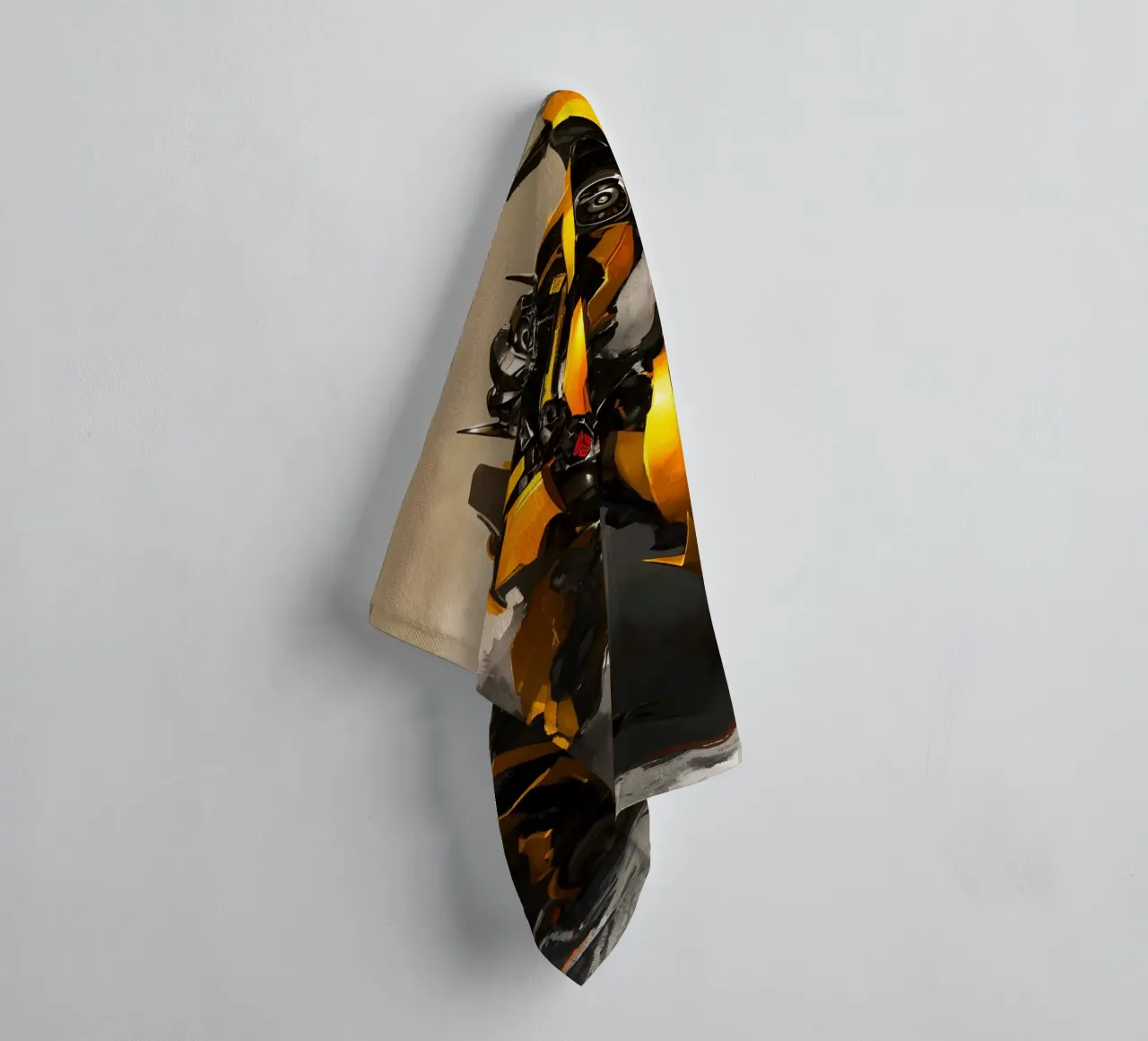 Bumblebee Transformers asciugamano da bagno da FreeArtStudio