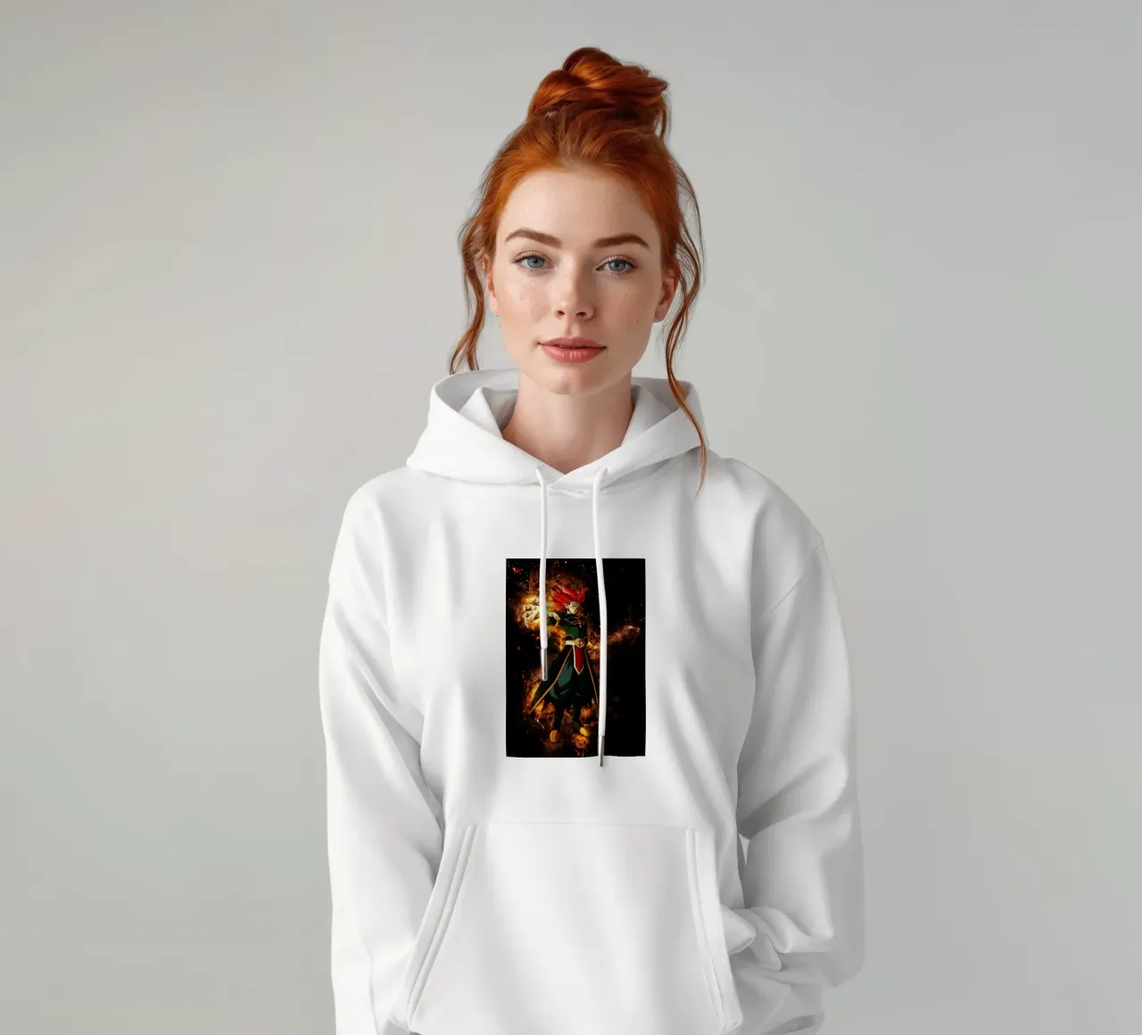 Demigra felpa con cappuccio da Neonartstudio